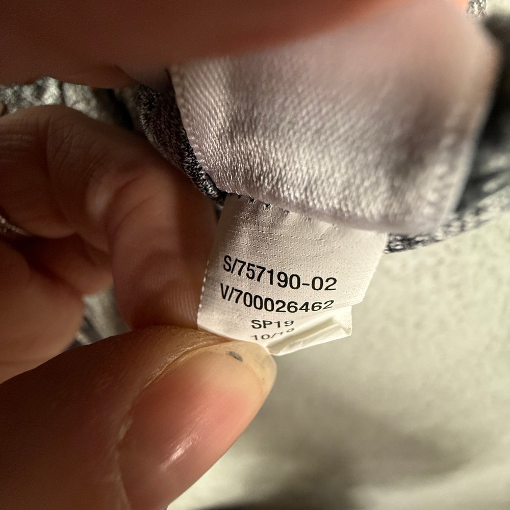 ATHLETA Pacifica Baja Gray Heathered Full Zip‎ Hoodie Long Sleeve Thumbholes XL - Picture 5 of 9